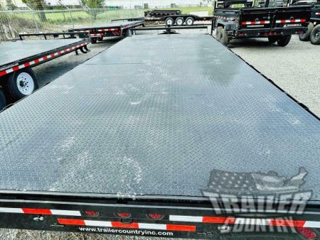 New 2026 8' x 20' Heavy Duty 14K Deck Over Heavy Equipment Trailer