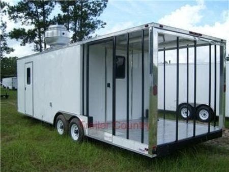 New 2026 NEW 28FT Customized Vending Mobile Kitchen Concession with Porch