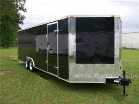 New 2026 NEW 8.5x24 Enclosed Trlr w/ Thermo Ply Ceiling Liner, LED Lighting, Radial Tires