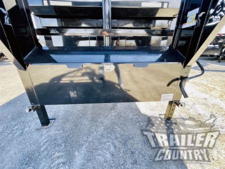 New 2026 NEW 7' x 16' Iron Bull 3 Stage Telescopic Hydraulic Hoist GN Dump Trlr w/ 36" High Sides