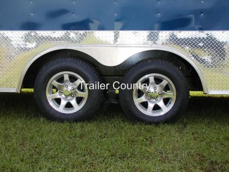 New 2026 New HEAVY DUTY Model 8.5 x 24 Tandem Axle, Enclosed Carhauler Trailer. (10,400 LB GVWR)