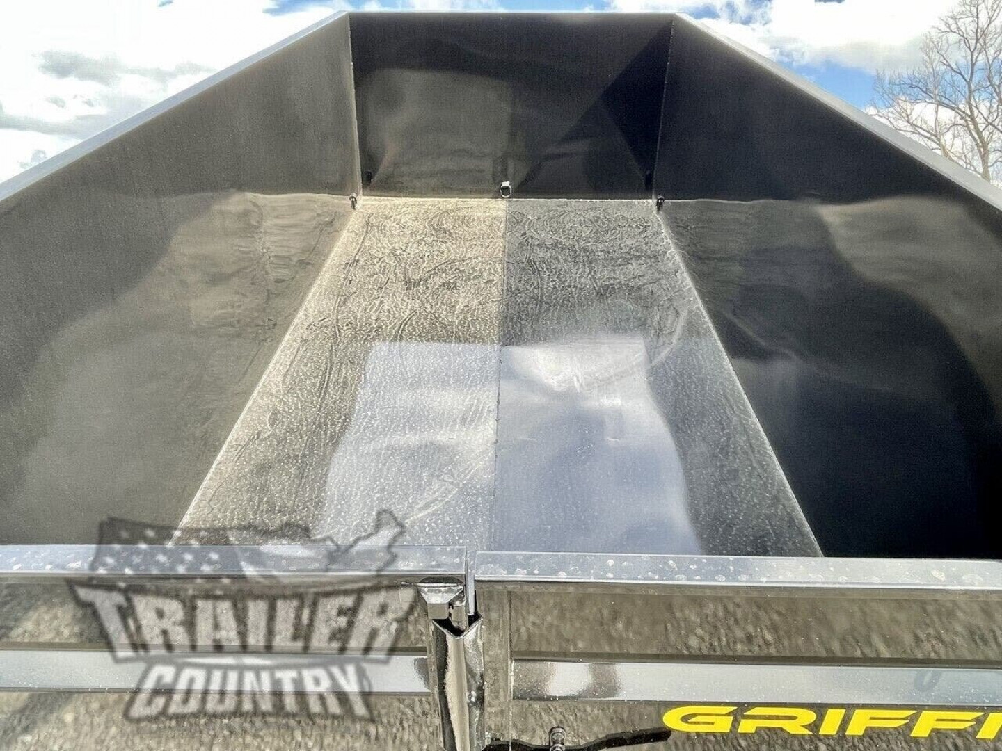 New NEW 7x14x48 Dual Cylinder Hydraulic Dump Trailer w/Spreader Gate
