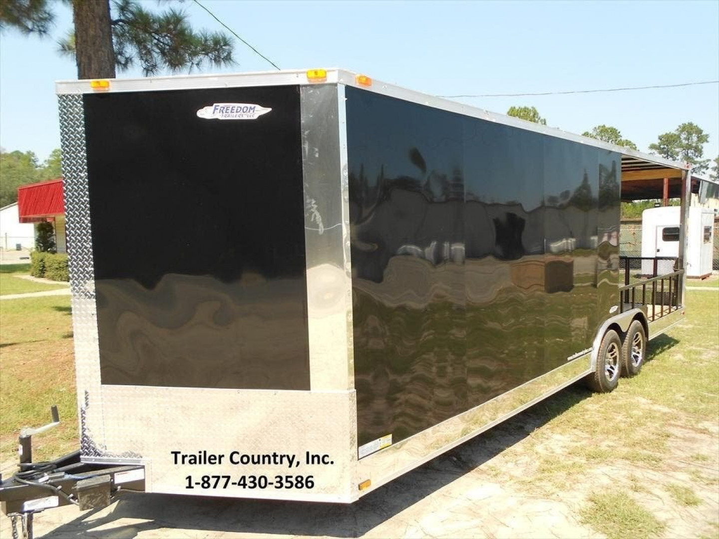 New 2026 Brand New Model 8.5x24 Tandem Axle, Custom Enclosed Hybrid Utility-Cargo Trailer