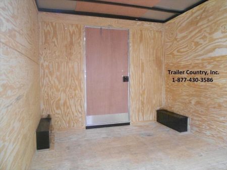 New 2026 Brand New Model 8.5x24 Tandem Axle, Custom Enclosed Hybrid Utility-Cargo Trailer