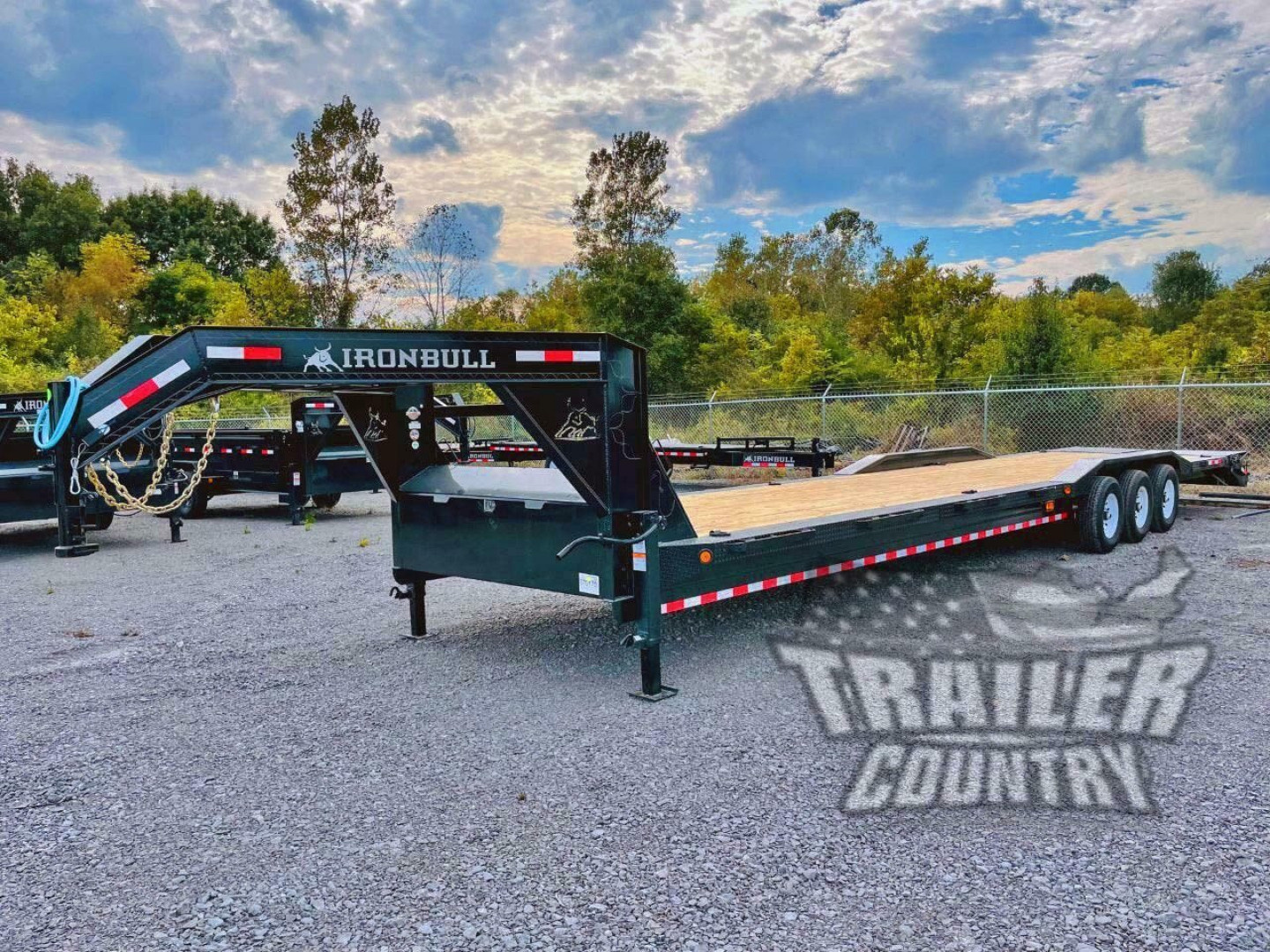 New 2026 New 8.5' x 44' Heavy Duty 21K Heavy Equipment Hauler Hot Shot Trailer w/ Gooseneck Coupler & Ramps