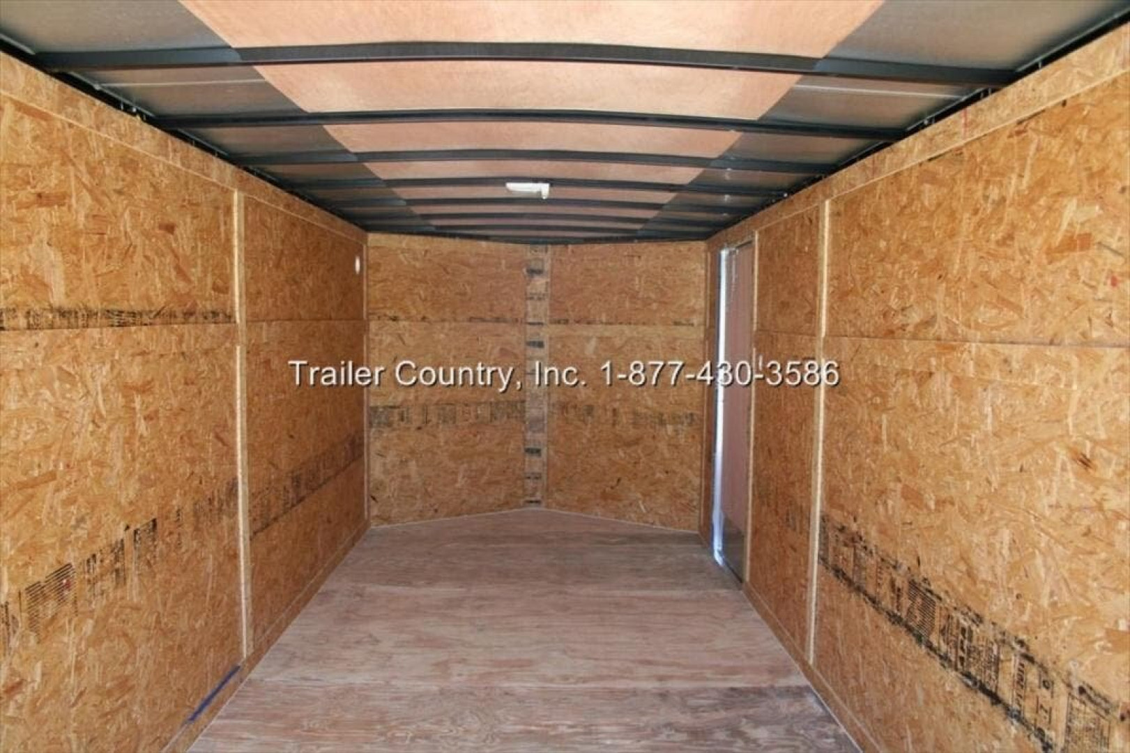 New 2026 Brand New 7 X 16 Tandem Axle, V-Nosed Enclosed Motorcycle Cargo Trailer