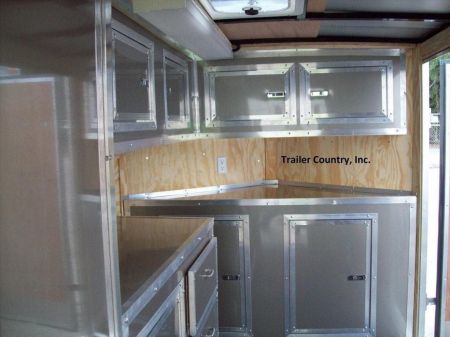 New Brand NEW 6 x 12 Custom Trailer w/ Cabinets ** You CUSTOMIZE**