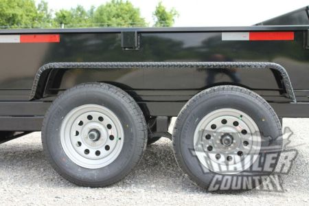 New Brand New 5' x 10' Bumper Pull Hydraulic Dump Trailer w/ Power Up & Down