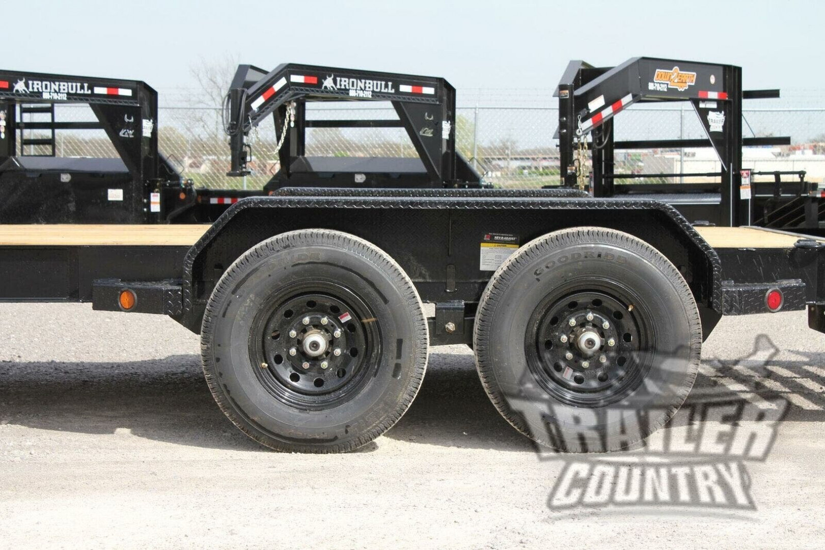 New 2026 NEW 7' x 22' (19' +3') Heavy Duty 14K Heavy Equipment Trailer w/ Rampage Ramps