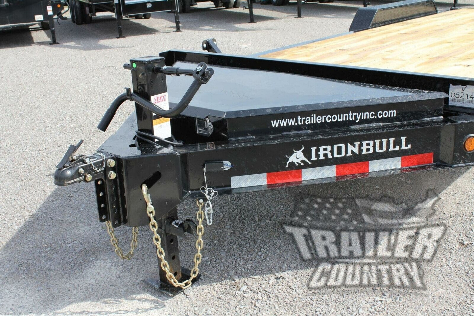 New 2026 NEW 7' x 22' (19' +3') Heavy Duty 14K Heavy Equipment Trailer w/ Rampage Ramps