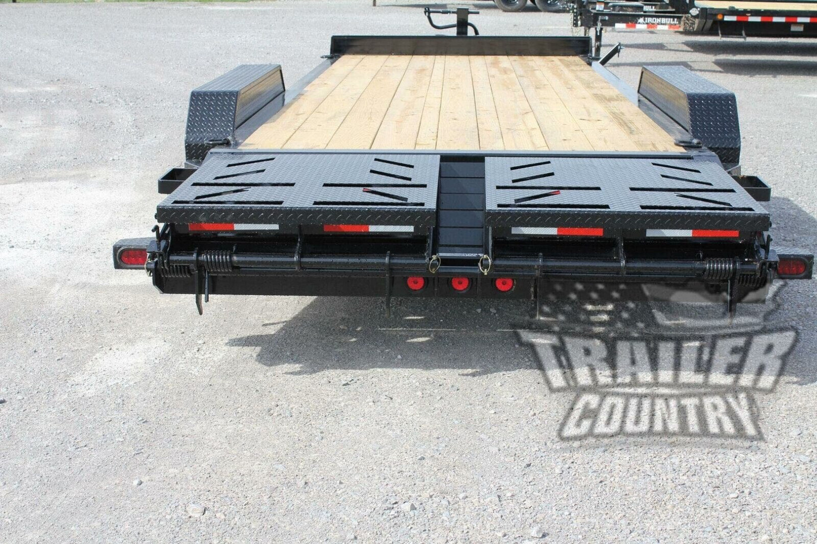 New 2026 NEW 7' x 22' (19' +3') Heavy Duty 14K Heavy Equipment Trailer w/ Rampage Ramps