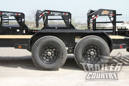 New 2026 NEW 7' x 22' (19' +3') Heavy Duty 14K Heavy Equipment Trailer w/ Rampage Ramps