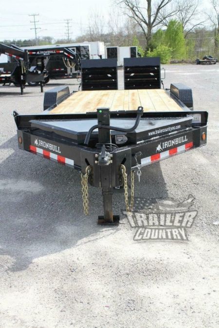 New 2026 NEW 7' x 22' (19' +3') Heavy Duty 14K Heavy Equipment Trailer w/ Rampage Ramps