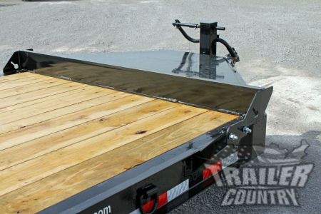 New 2026 NEW 7' x 22' (19' +3') Heavy Duty 14K Heavy Equipment Trailer w/ Rampage Ramps