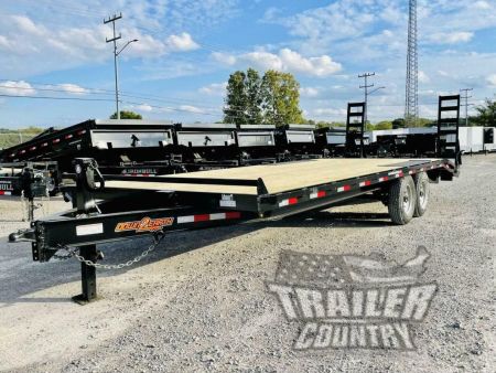 New 2026 New 8' x 24' (20'+4') Heavy Duty 14K Deck Over Car Hauler w/ Ramps