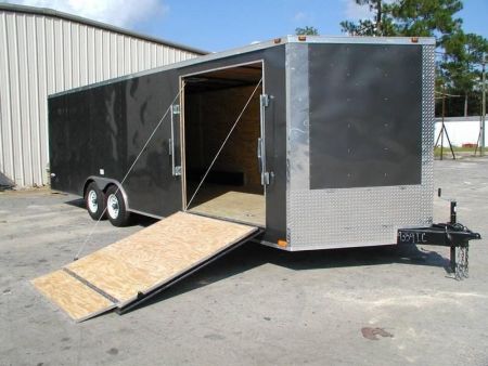 New 2026 New Model HEAVY DUTY Custom 8.5 x 24 Tandem Axle, Enclosed/Carhauler Trailer. (10,400 LB GVWR)