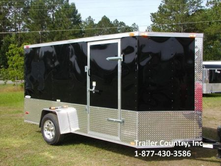 New 2026 Brand New 6x12 Single Axle, MOTORCYCLE Trailer - Dexter axle, ATP, STAR MAG WHEELS
