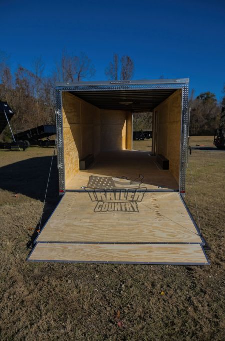 New 2026 NEW Freedom 8.5 x 24 Snowmobile Trlr w/ 48" Ramp in V-nose