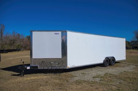 New 2026 NEW Freedom 8.5 x 24 Snowmobile Trlr w/ 48" Ramp in V-nose