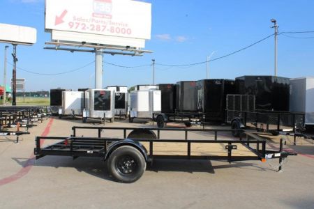 New 2025 Top Hat Trailers 14'x77" DSA Utility Trailer