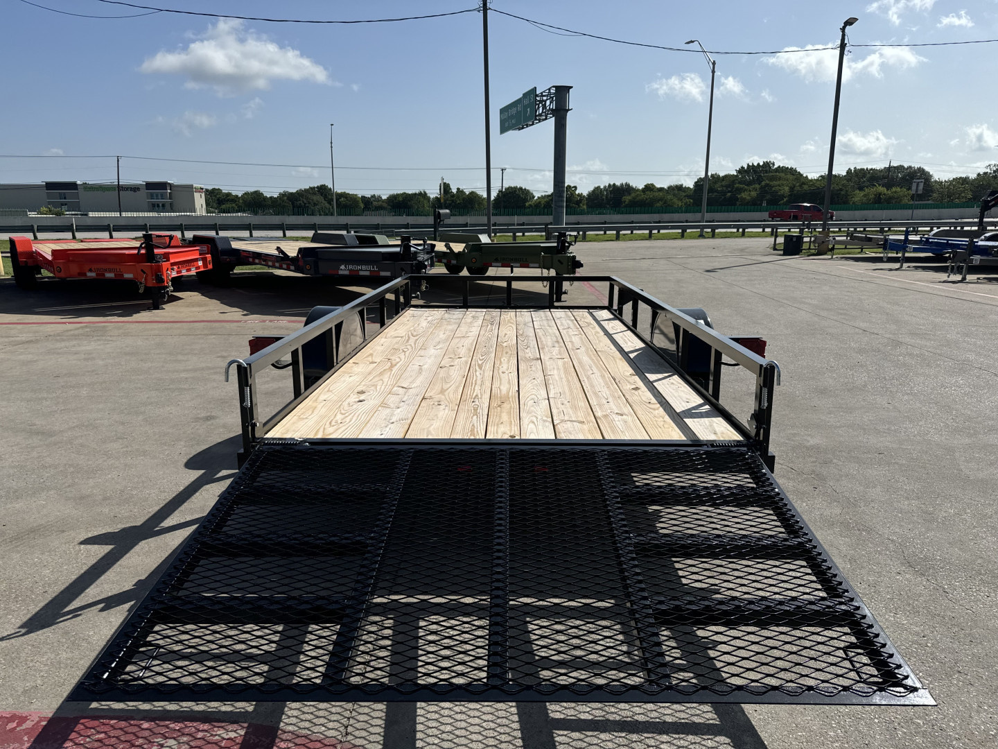New 2025 Top Hat Trailers 14x77" DSA Utility Trailer