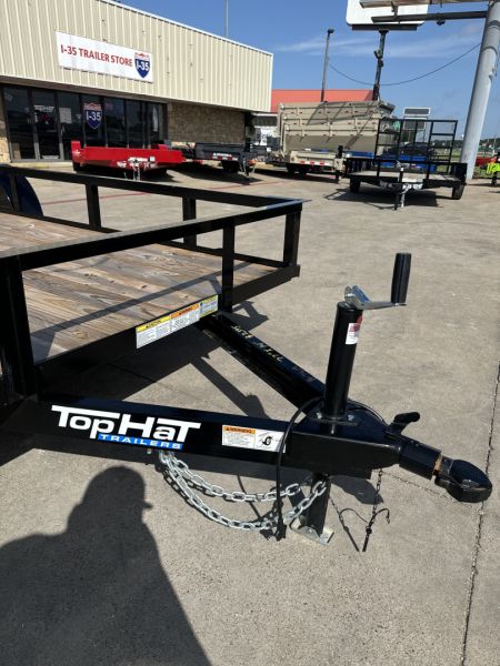 New 2025 Top Hat Trailers 14x77" DSA Utility Trailer
