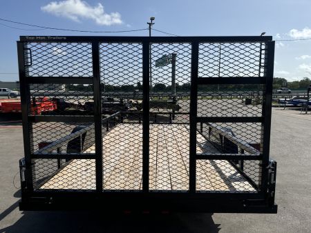 New 2025 Top Hat Trailers 14x77" DSA Utility Trailer