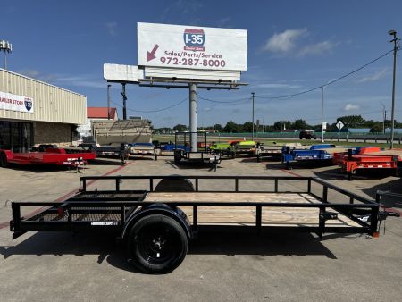 New 2025 Top Hat Trailers 14x77" DSA Utility Trailer