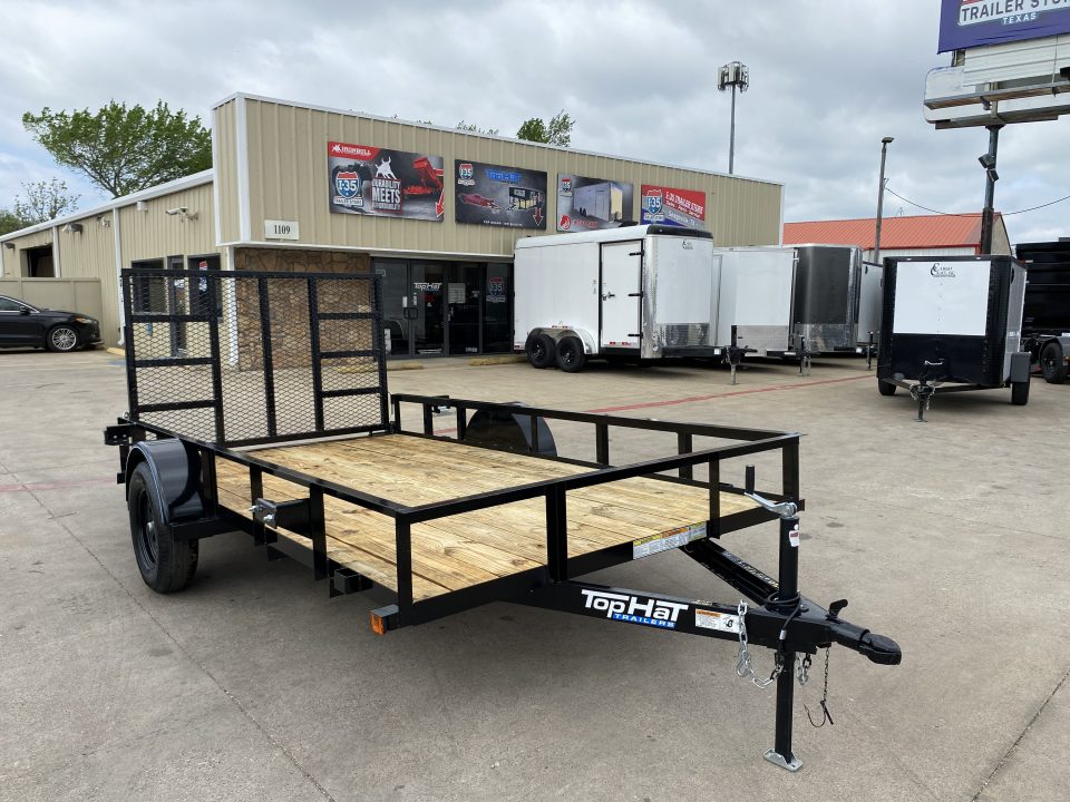 New 2025 Top Hat Trailers 12x77" DSA  Utility Trailer