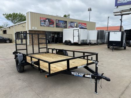 New 2025 Top Hat Trailers 12x77  DSA  Utility Trailer