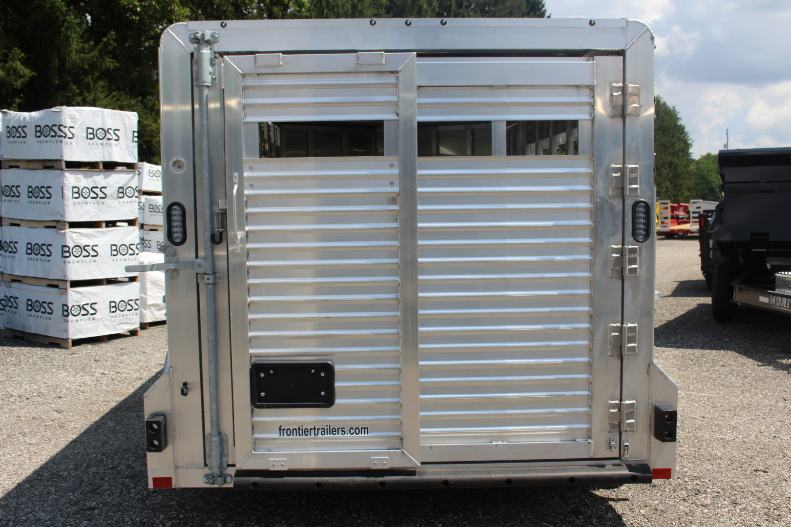 New 2025 Frontier Trailers 7' x 16' Livestock Trailer - 7000# GVW