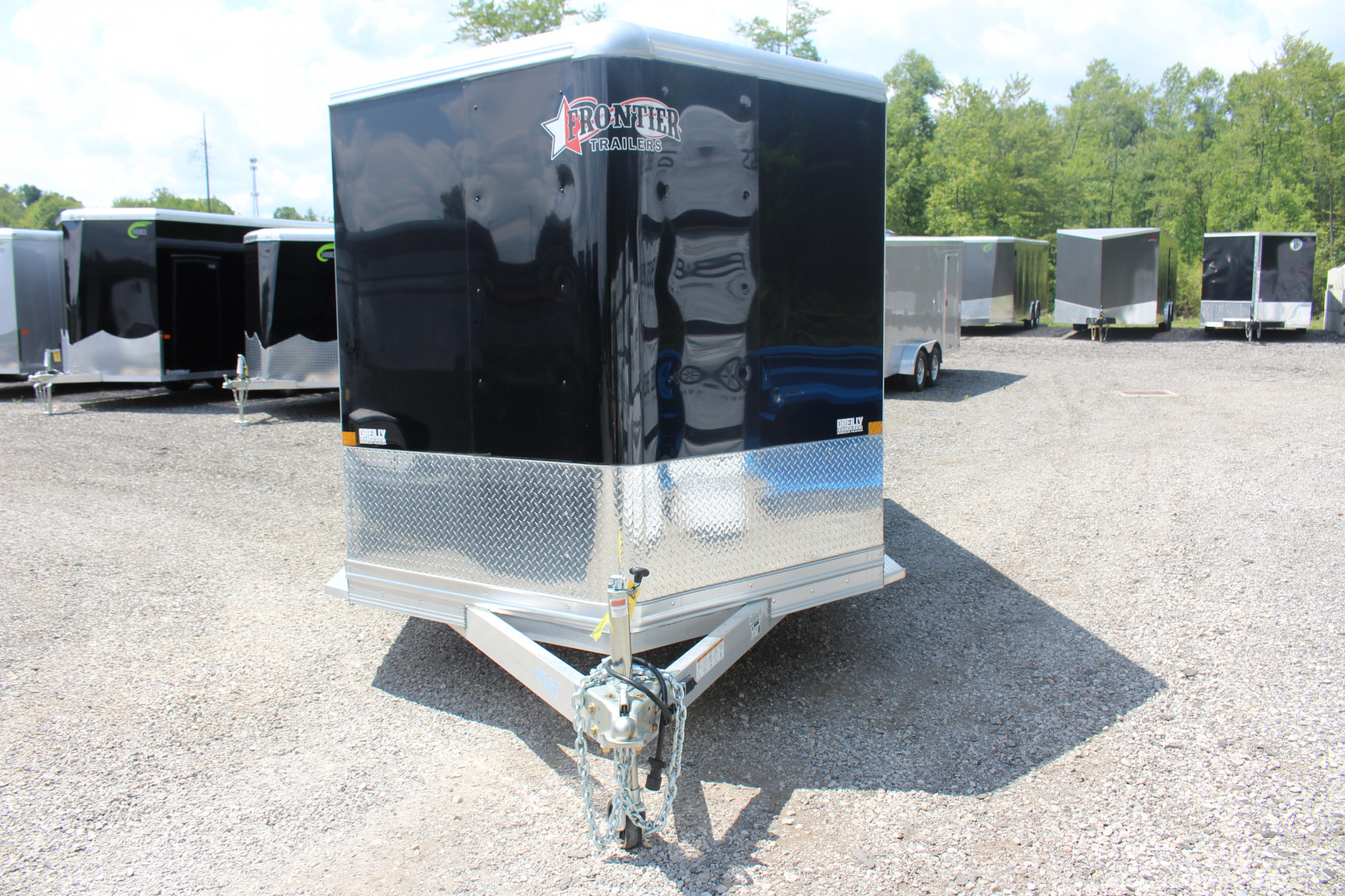New 2025 Frontier Trailers 7' x 16' Livestock Trailer - 7000# GVW