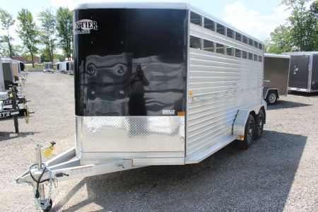 New 2025 Frontier Trailers 7' x 16' Livestock Trailer - 7000# GVW