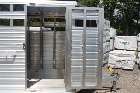 New 2025 Frontier Trailers 7' x 16' Livestock Trailer - 7000# GVW