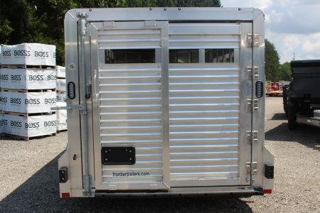 New 2025 Frontier Trailers 7' x 16' Livestock Trailer - 7000# GVW