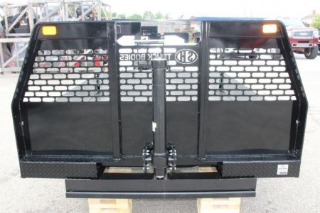 New 2024 SH Truck Bodies - Telescopic Hoist Dumping Flatbed - SRW Long Bed - FORD