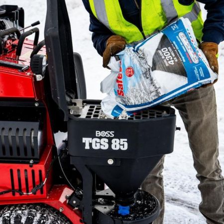 New 2023 BOSS TGS85 Broadcast Salter - Snowrator