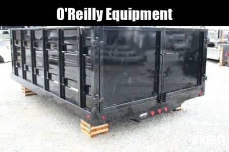 New 2022 PARKHURST 8' x 12.5' Toughline Platfrom Bed - Steel Floor - Next Gen Landscape Racks