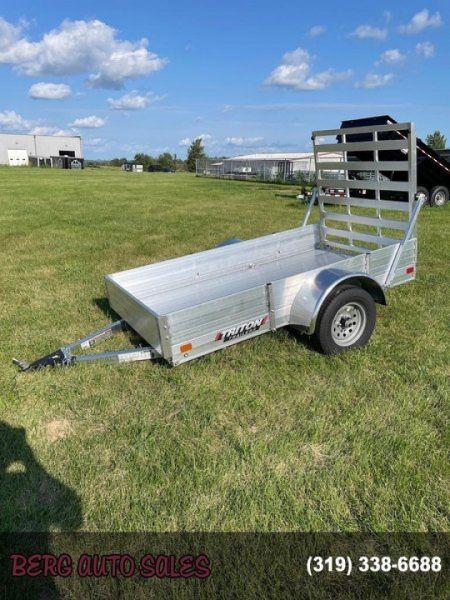New 2025 Triton Trailers 52x96 Aluminum Utility Trailer