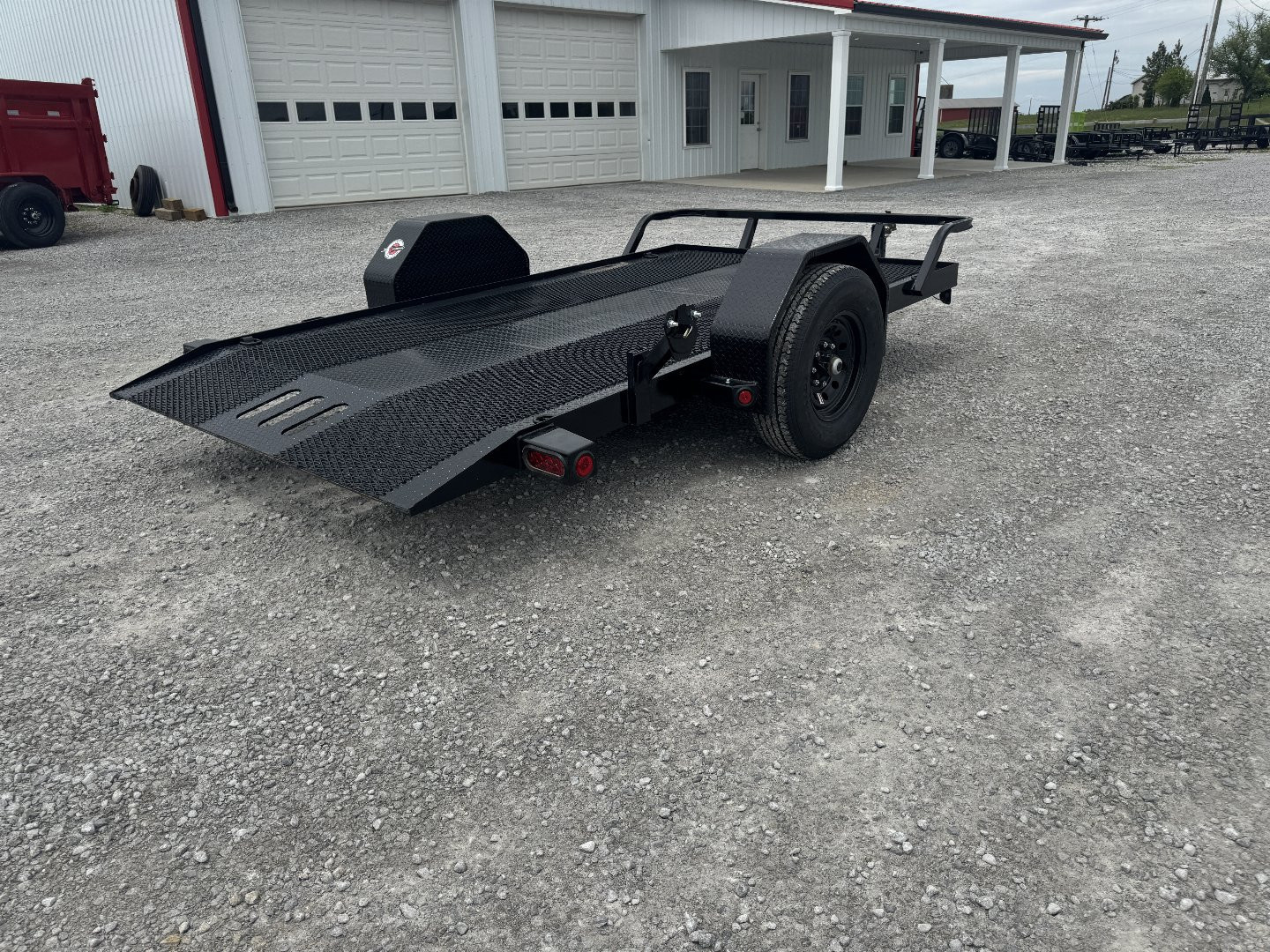 New 2026 Load Trail 77"x12' Scissor Lift Hauler