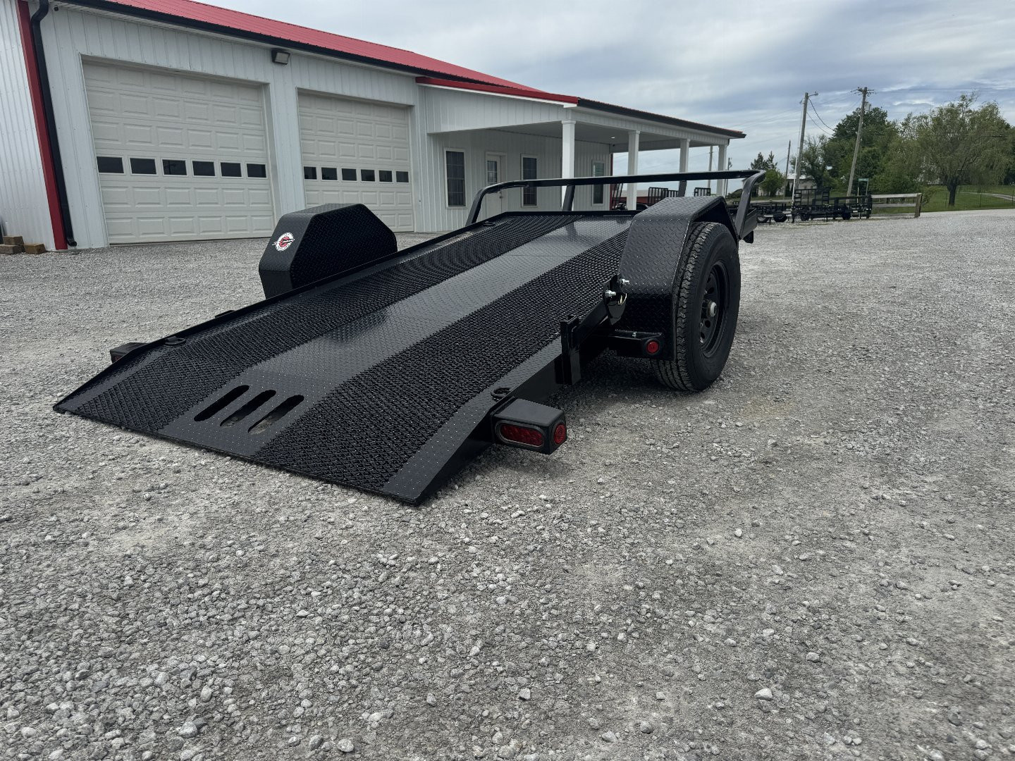 New 2026 Load Trail 77"x12' Scissor Lift Hauler