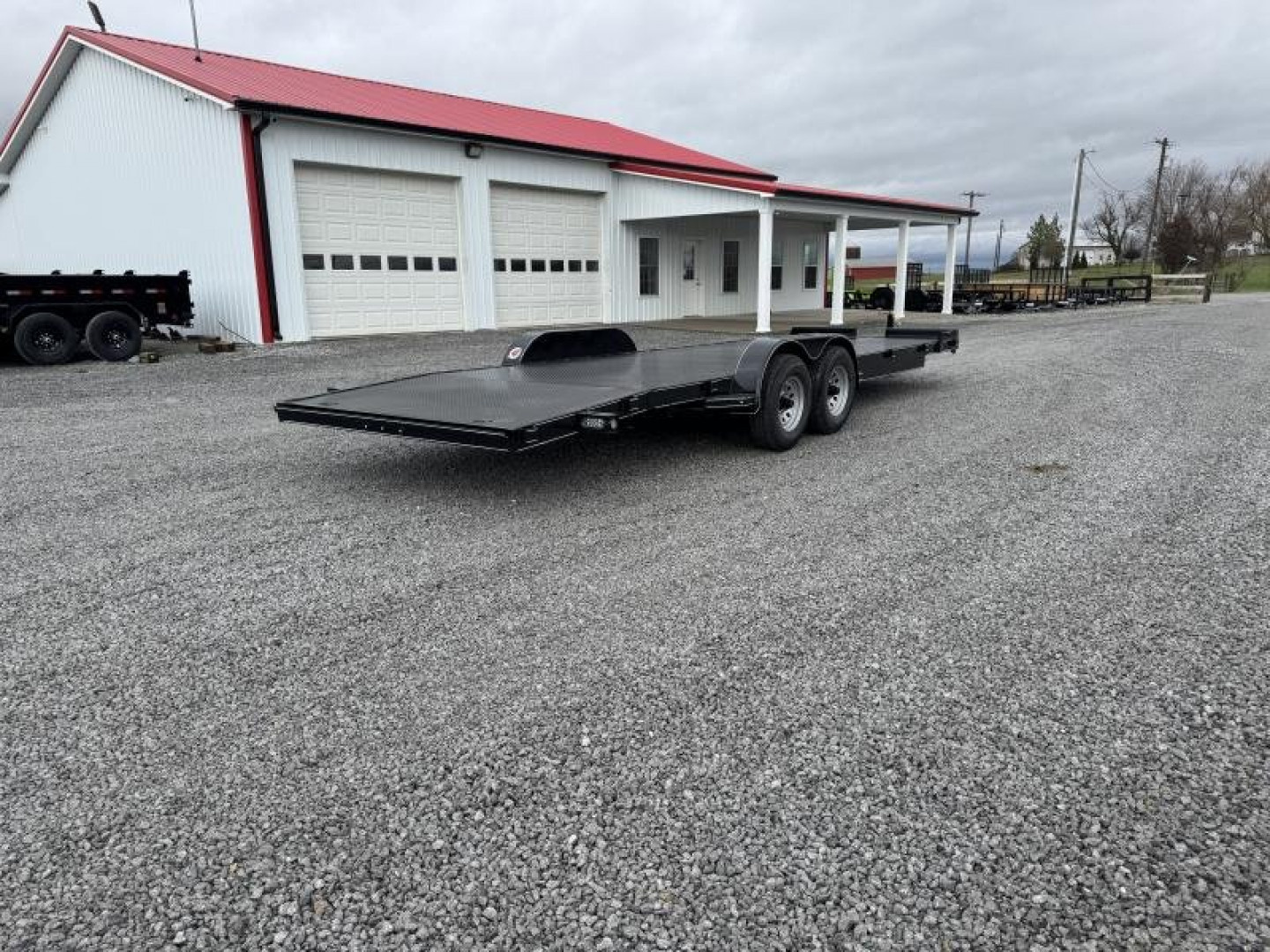 New 2027 Blazer 82"x24' 10K Steel Floor Deluxe Car Hauler