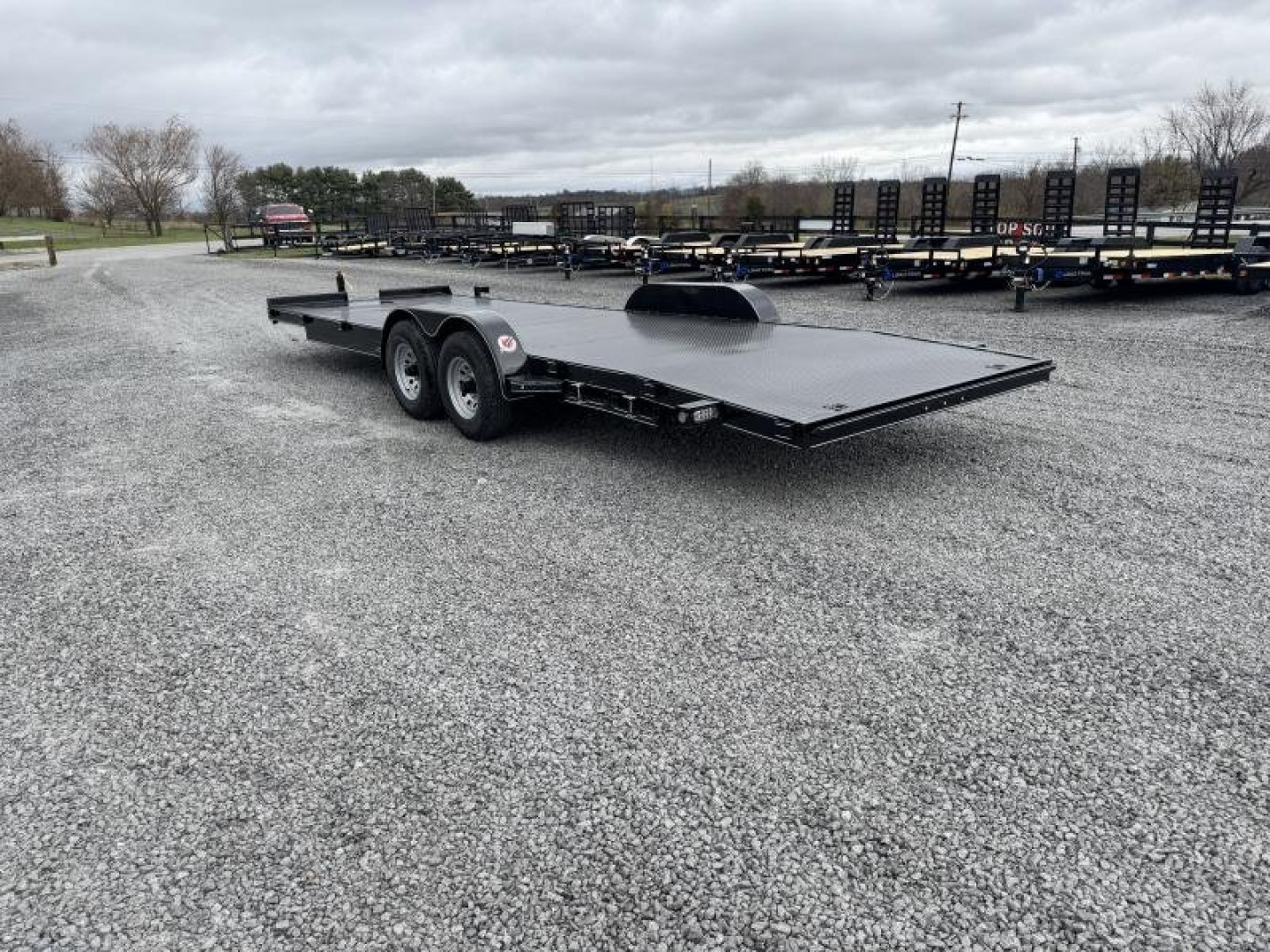 New 2027 Blazer 82"x24' 10K Steel Floor Deluxe Car Hauler