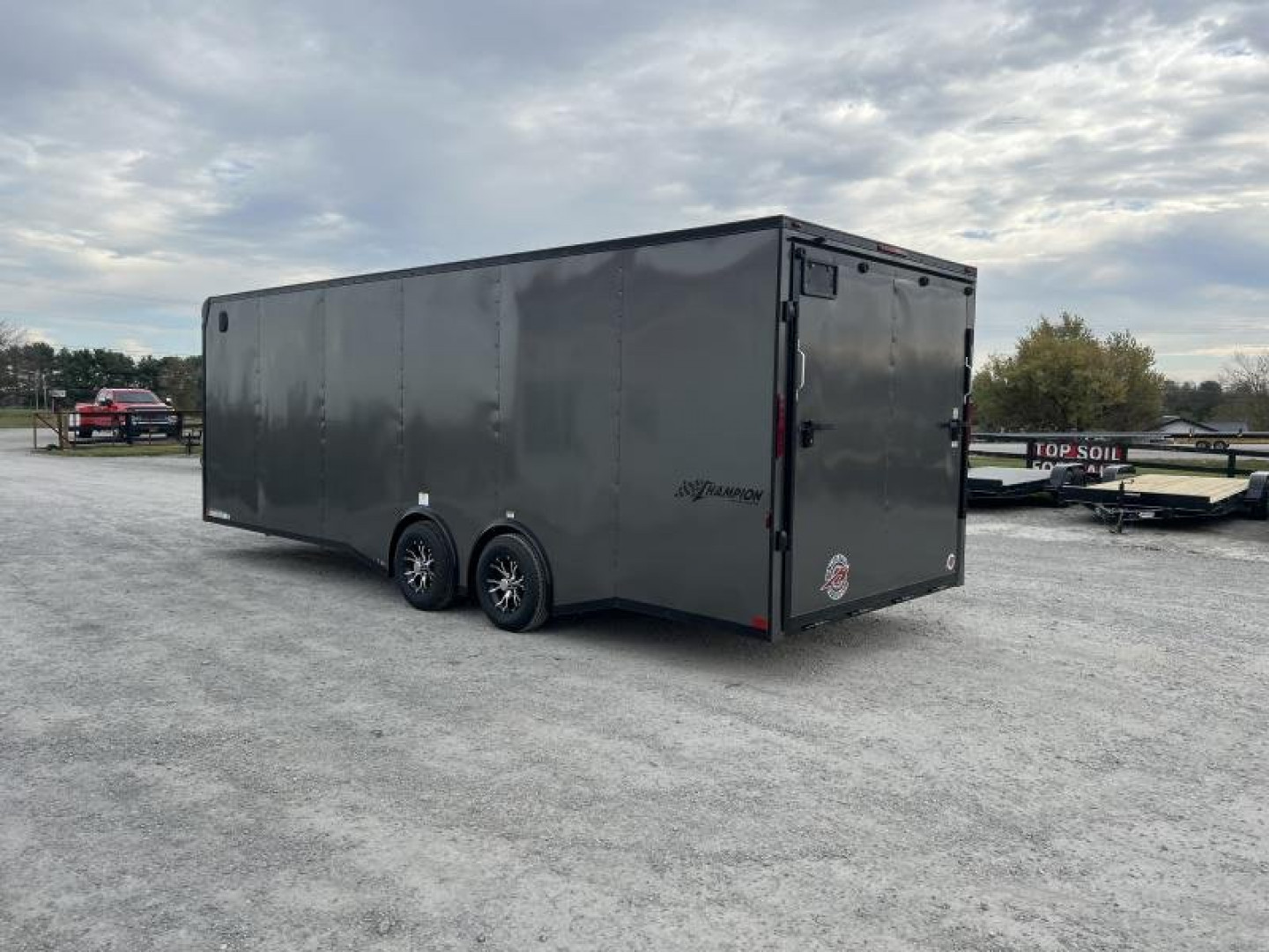 New 2025 Homesteader Trailer 8.5x24ft Champion Spread Axle Cargo / Enclosed Trailer
