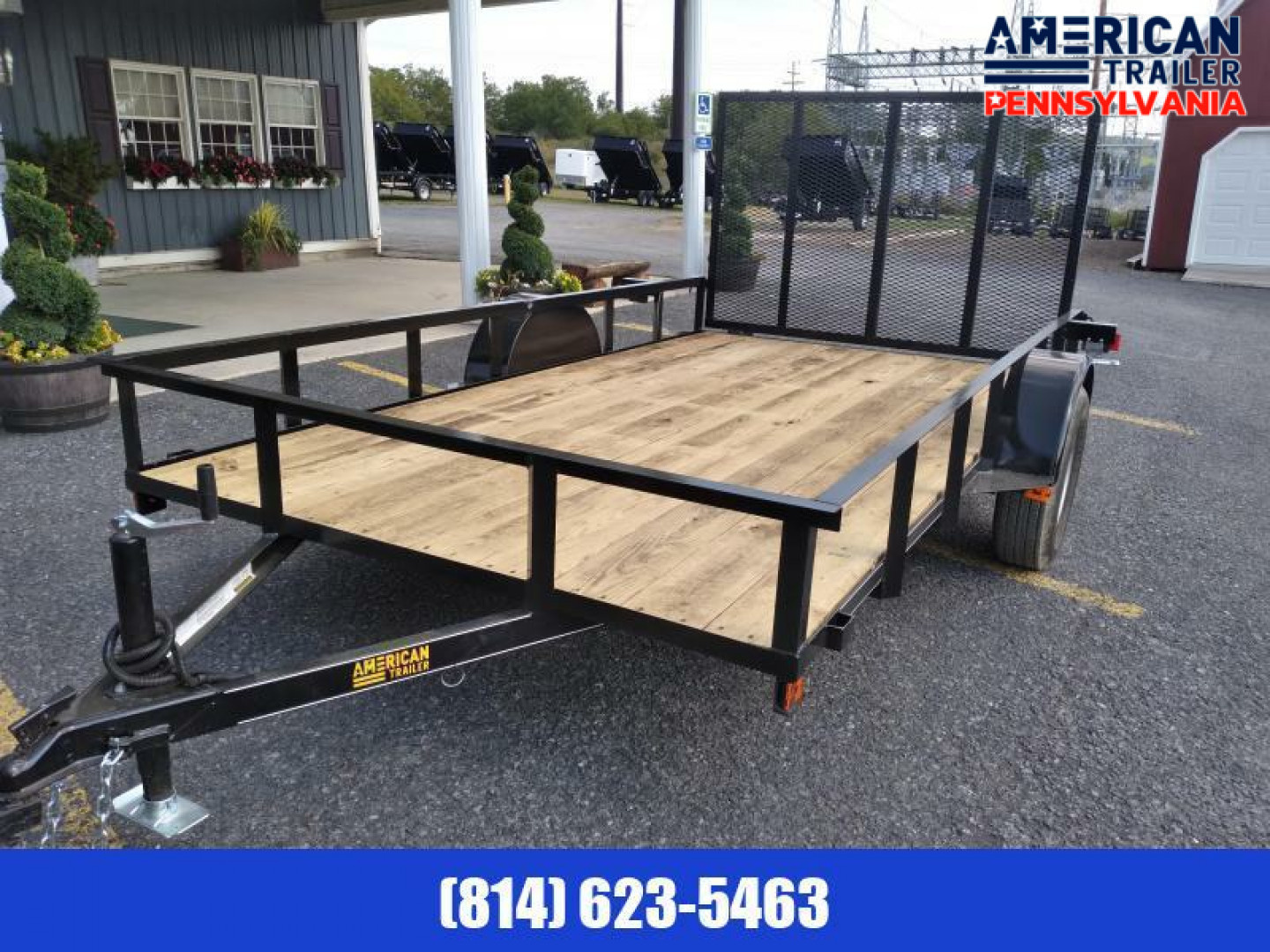 New 2026 Quality Trailers Economy Landscape / 2990 GVWR / 77"x10'
