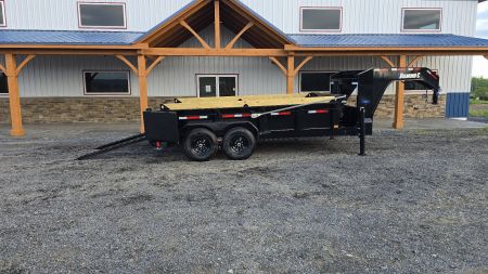 New Diamond C GN Dump Trailer / 14.9K GVWR / 82"x14'