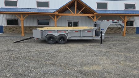 New Diamond C GN Dump Trailer / 14.9K GVWR / 82 x16'