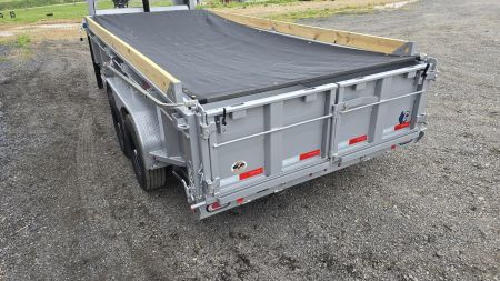 New Diamond C GN Dump Trailer / 14.9K GVWR / 82"x16'