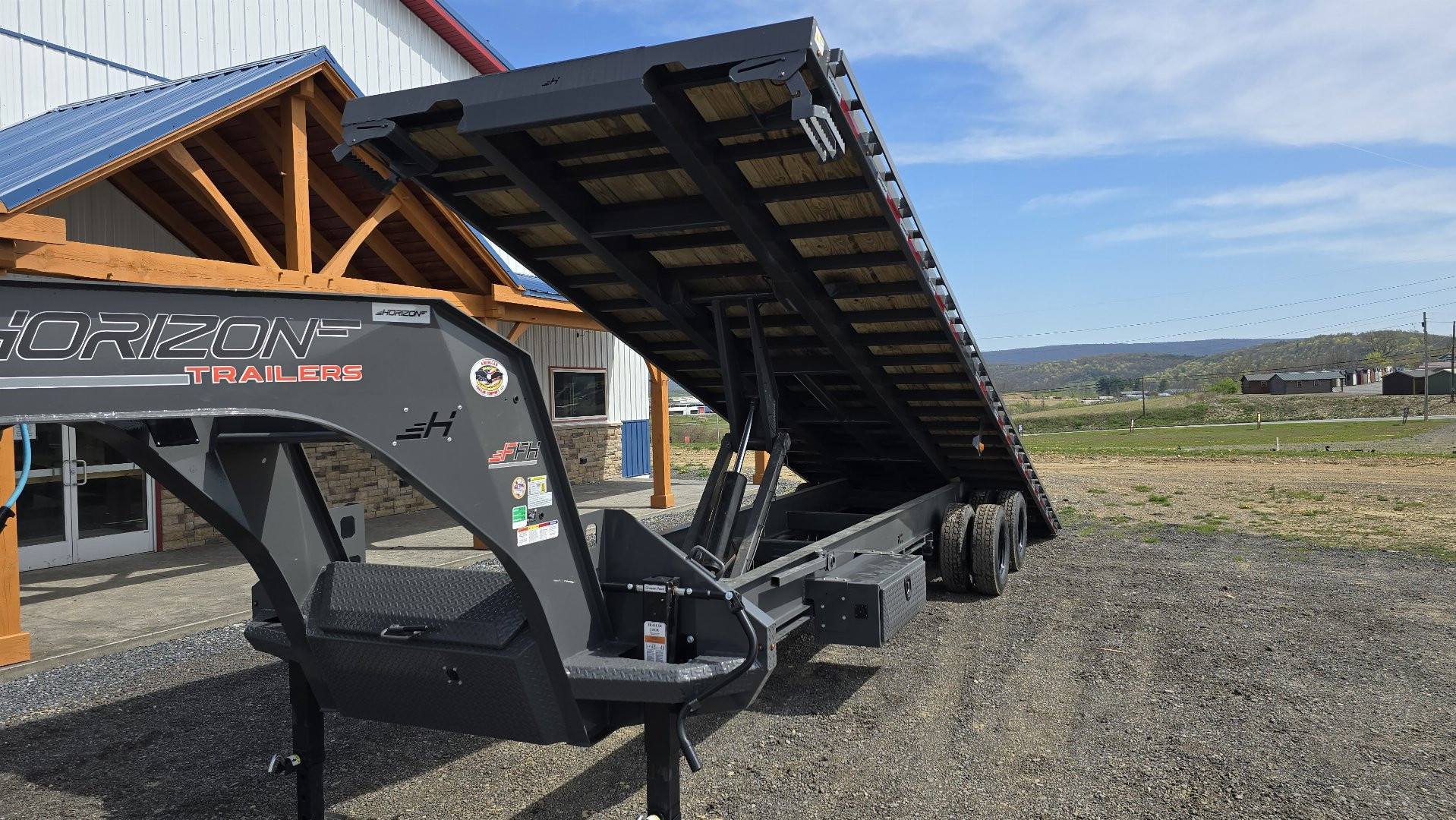New Horizon Full Tilt Gooseneck / 25K / 102"x30'