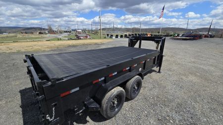 New Delco Gooseneck Dump Trailer / 14K / 83 x14'